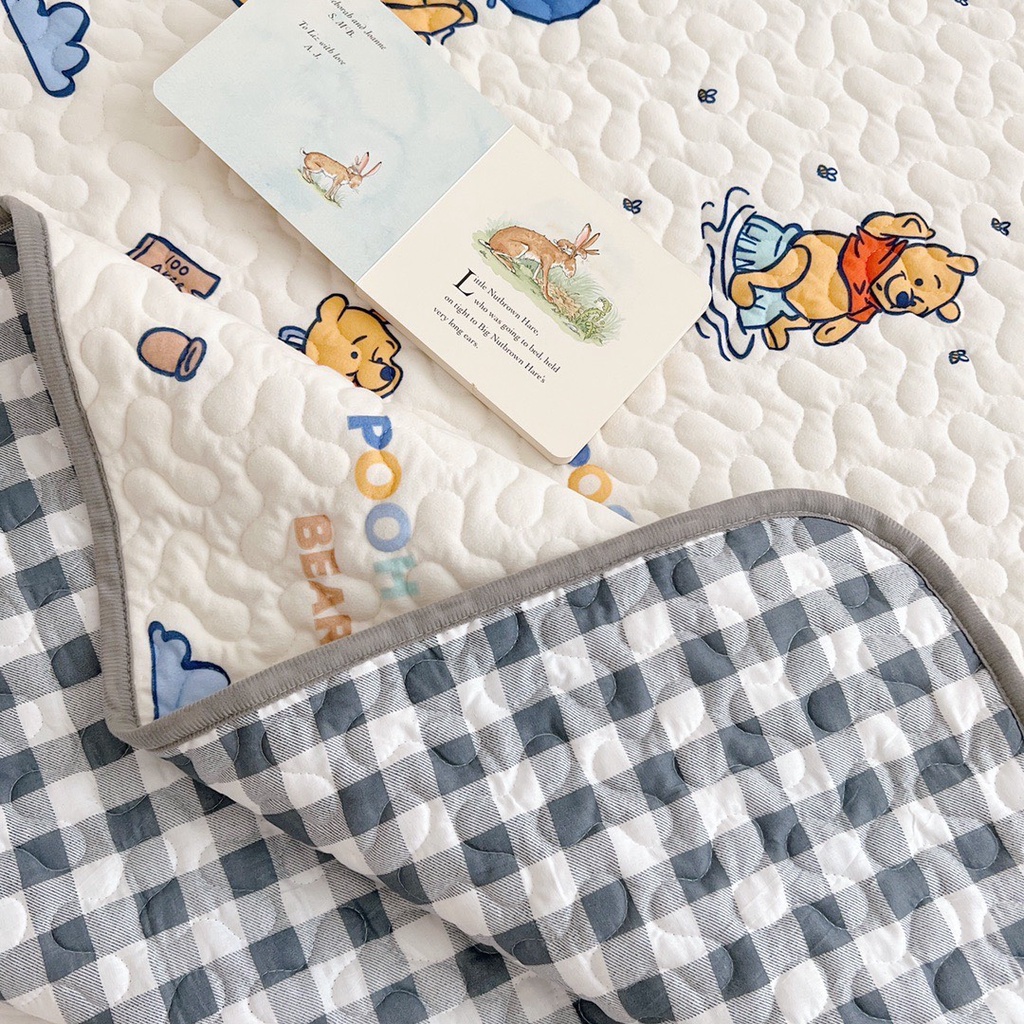 Tấm trải phủ ga giường kèm 2 vỏ gối 𝑫𝑰𝑺𝑵𝑬𝒀 siêu đẹp, Chất nỉ nhung tuyết dùng 4 mùa mẫu mới nhất 2022 SHOP VŨ THỊ THƠM