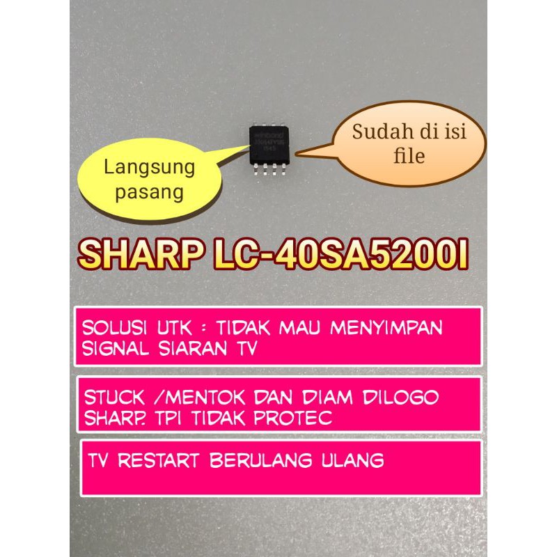 Linh Kiện Điện Tử Sharp Lc-40sa5200i Lc-40sa52001 Ic