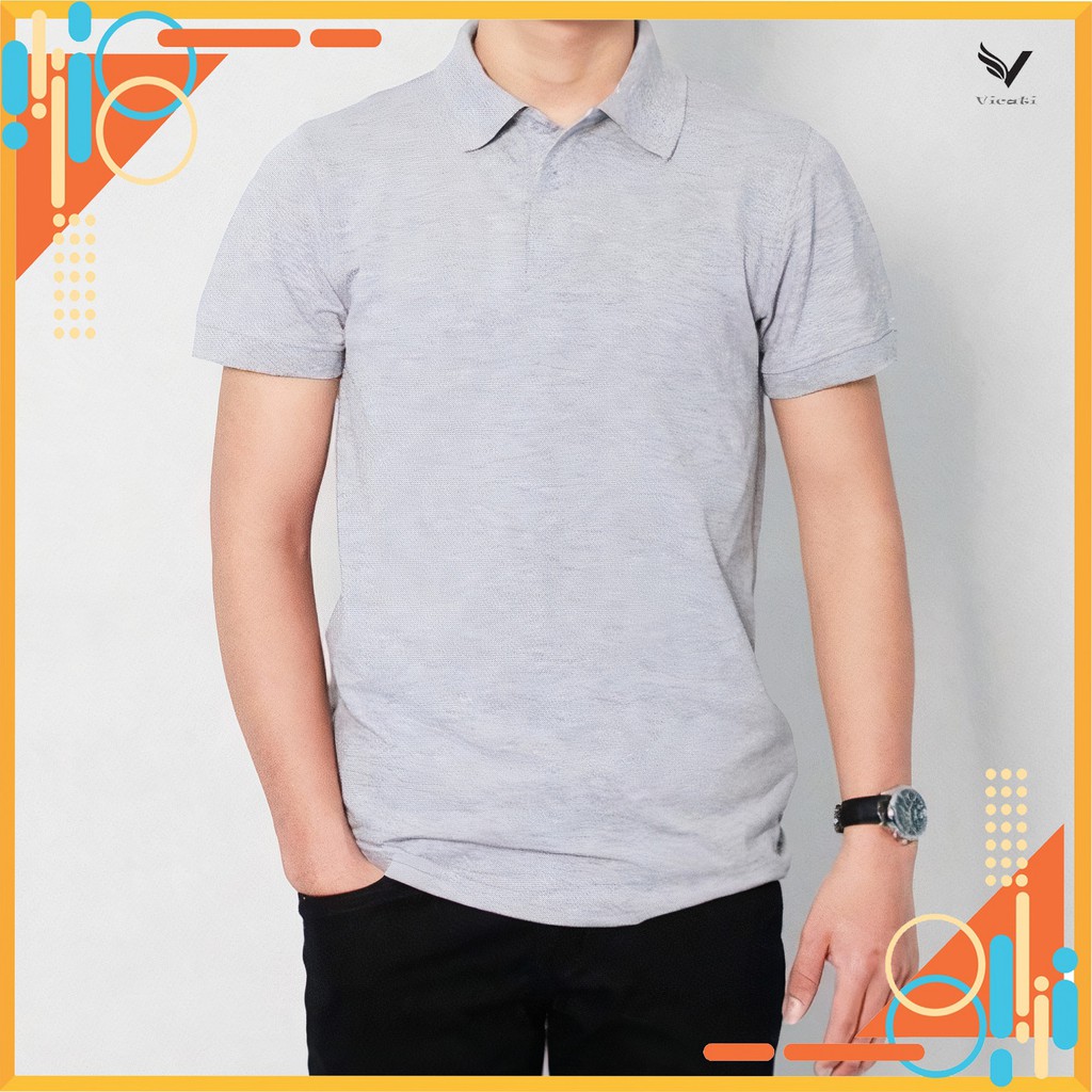 Áo polo nam áo thun có cổ vải cá sấu co giãn trẻ trung năng động AT01