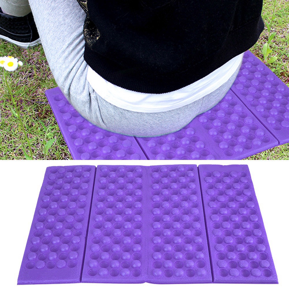 Hàng Hot Bọt có thể gập lại ngoài trời Đệm sân vườn không thấm nước Đệm ngồi cắm trại Thảm gấp di động Hàng giao ngayVermont055