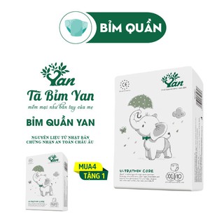 Bỉm quần Angel YAN ULTRATHIN CORE Size M13-L12-XL11-XXL10