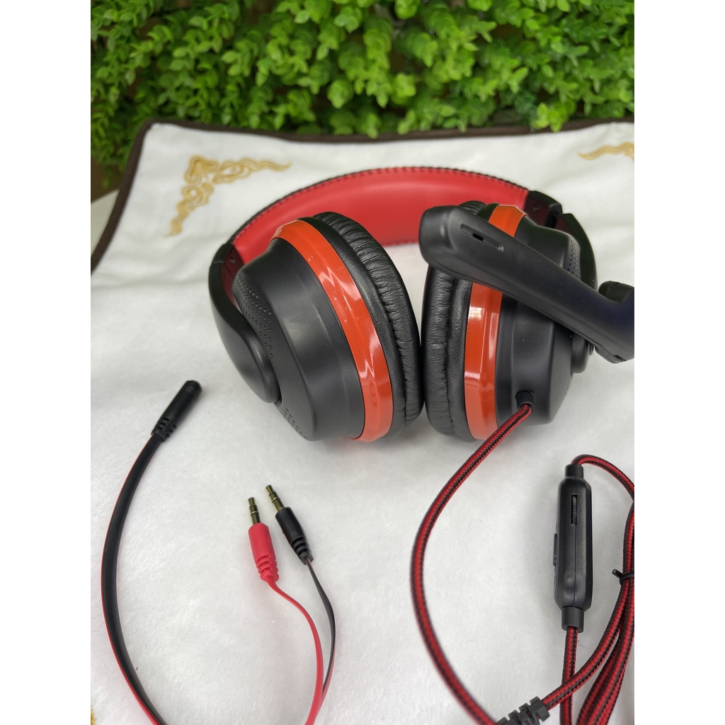 Tai Nghe Chụp Tai Gaming HOCO W103 Tai Phone Chơi Mọi Loại Game Có Micro Tăng Giảm Âm Lượng, Thiết Kế Cứng Cáp