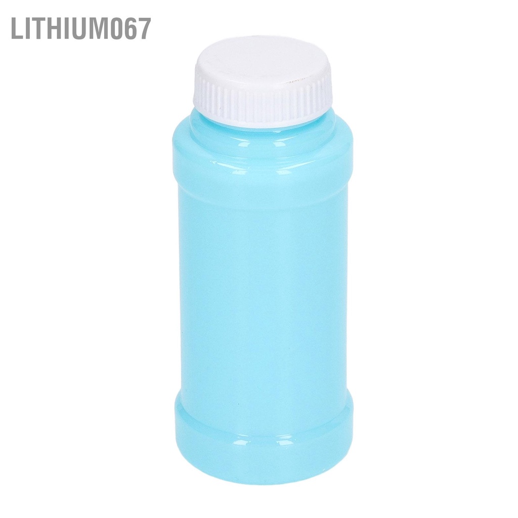 ☀ Lithium067 Máy tạo bong bóng Phim hoạt hình Bong tự động Nhạc nhẹ Năm lỗ Đồ chơi ngoài trời