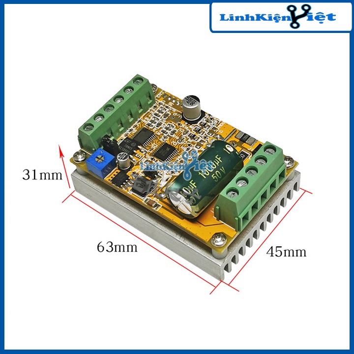 Module KT380 Điều Khiển Động cơ Không Chổi Than PWM ESC PLC 380W