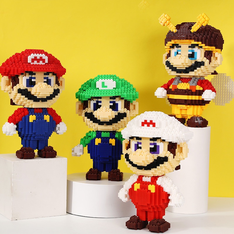 [CÓ SẴN] Mô Hình Lắp Ráp 3D TEPOTA Cỡ Lớn Đồ Chơi Xếp Hình Lego Sáng Tạo Nhân Vật Hoạt Hình Đáng Yêu LL01