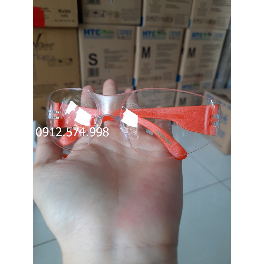 Mắt kính chống bụi, chống UV 99% cho bé - Double Shield ( Tròng mắt Trắng Trong )