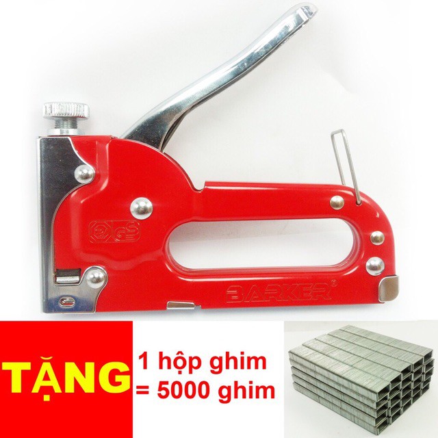 Súng bắn ghim - Kìm bắn đinh ghim BAKER - Tặng hộp 50 ghim