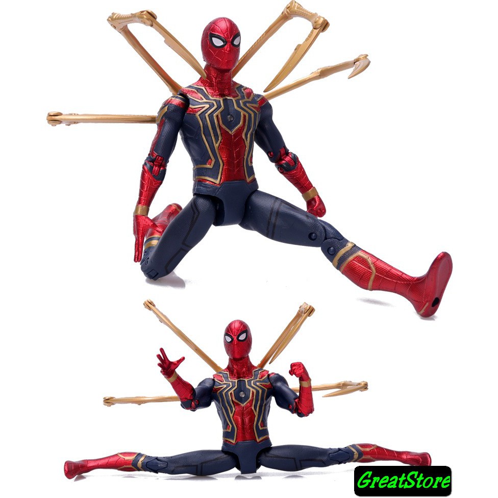 [Mã LIFE0503TOYS1 giảm 10% đơn 150k] ( SẴN ) MÔ HÌNH IRON SPIDER MAN THE AVENGER ( BẢN THƯỜNG VÀ BẢN FULL )