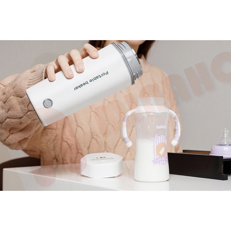 Bình đun nước du dịch Minaho cao cấp siêu tốc - dung tích 450 ml - công suất 300w - Ấm siêu tốc an toàn diện dụng