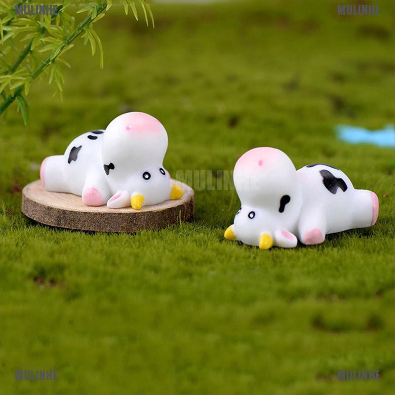 Mô Hình Bình Sữa Bò Mini Dễ Thương Dùng Để Trang Trí Nhà Búp Bê