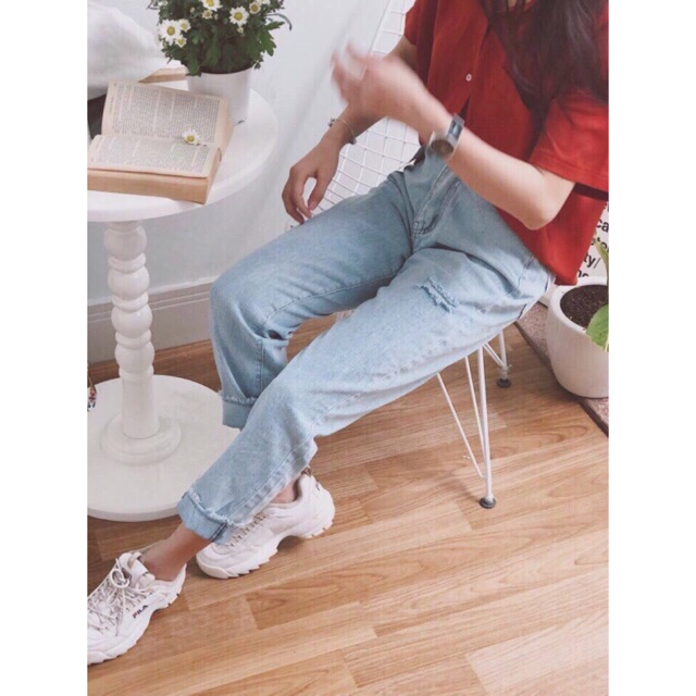 Baggy Jeans Rách💧 | BigBuy360 - bigbuy360.vn
