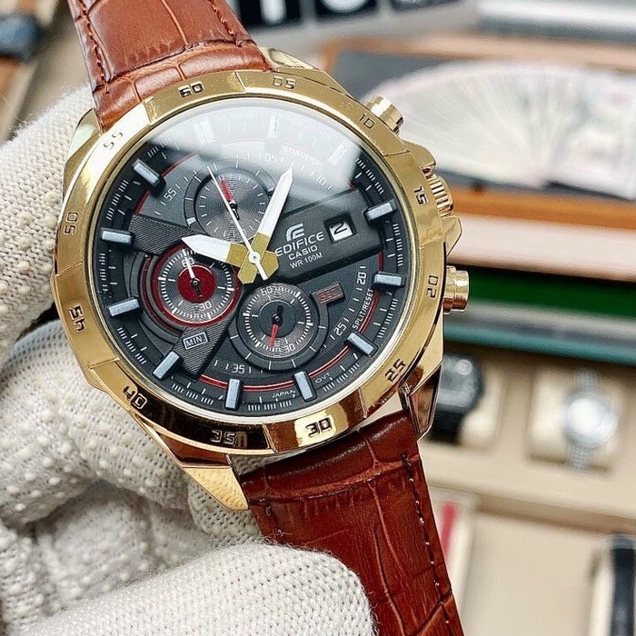 (Bảo Hành 12 Tháng) Đồng hồ nam Ca.sio Edific Thời Trang Cao Cấp, Đồng Hồ Nam Cao Cấp Máy Pin Size 40mm | BigBuy360 - bigbuy360.vn