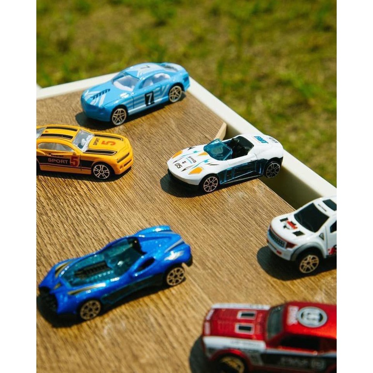 Ô tô đồ chơi bằng sắt Mini Alloy Racing Cars Mideer set bộ đồ chơi oto mô hình cho bé trai