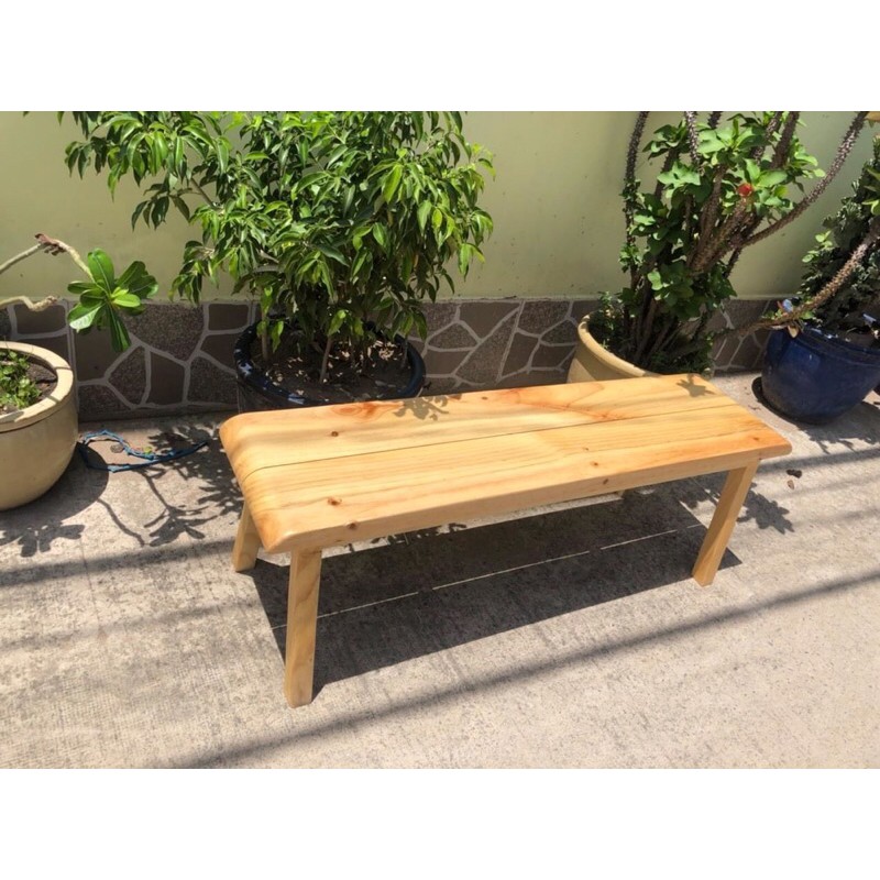 Băng ghế gỗ thông 120cm