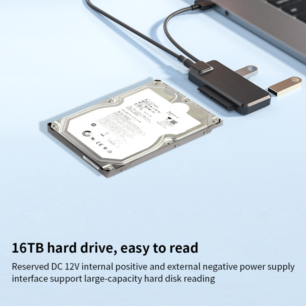 Bộ Chuyển Đổi Sata Sang Usb 3.0 Cho 2.5 3.5 Inch Ssd Hdd As-2519 | BigBuy360 - bigbuy360.vn