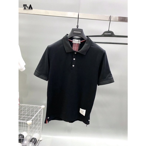 Áo Polo nam Thome Kẻ Sọc Cao Cấp - Áo Nam Thom Browne Cao Cấp