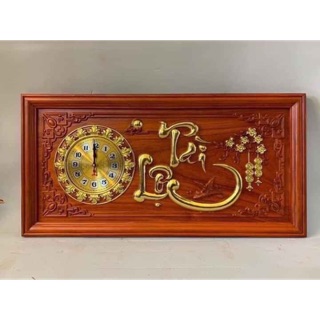 Tranh Đồng Hồ TÀI LỘC