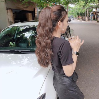 Tóc giả nữ ngoặm xù mì tơ xinh kiểu Hàn