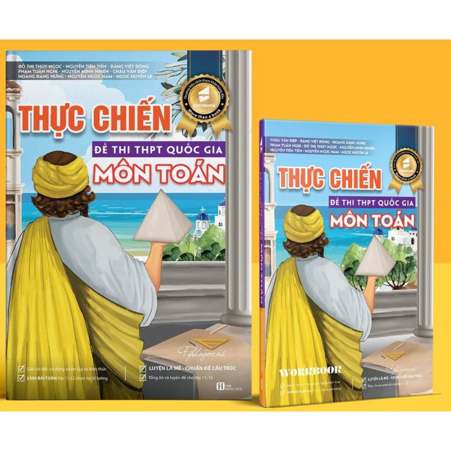 [Mã LIFEB04ALL giảm 10% tối đa 15K đơn 0Đ] Sách - Thực chiến đề thi THPT môn Toán (Kèm Workbook - Đề Thi)