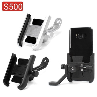 Kẹp - Giá Đỡ Cho Điện Thoại Gắn Xe Máy Inox S500 Xoay 360 (Mẫu Mới) BẢN Nâng cấp giá đỡ C2
