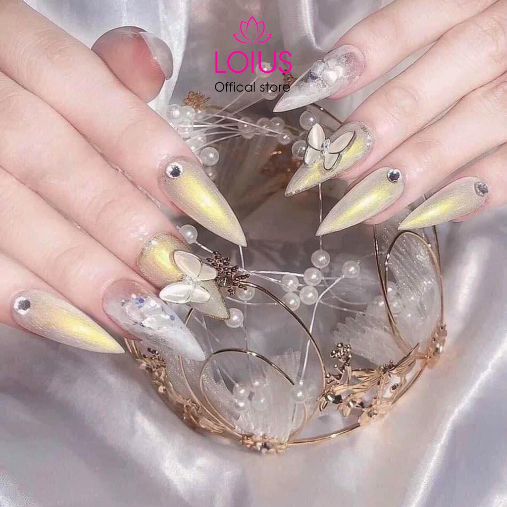 Sơn gel ngọc trai Lotus màu vàng mã A54-09