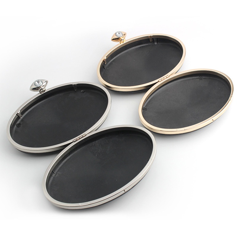 Khung Kim Loại Hình Oval Làm Ví Thủ Công DIY