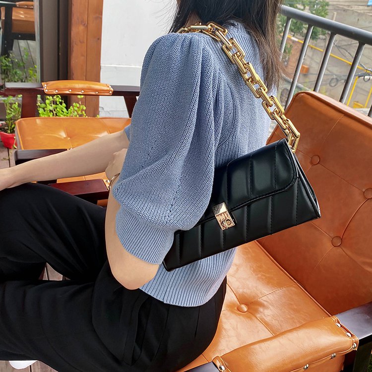 Video Inside Túi Xách Đeo Vai Màu Đen / Trắng Nhỏ Nhắn Phong Cách Hàn Quốc Sang Trọng Dành Cho Nữ
