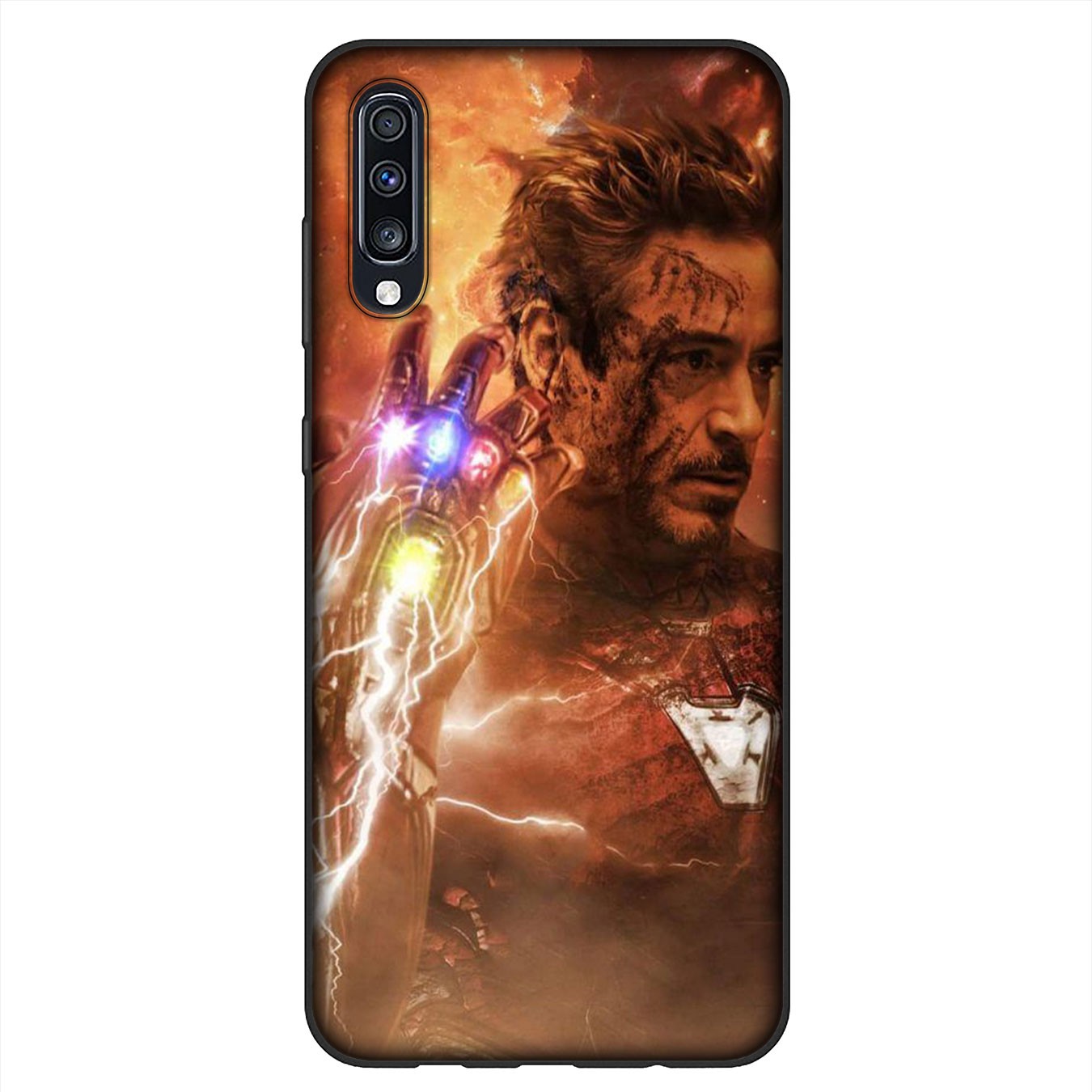 MARVEL Ốp Lưng Phong Cách Iron Man Cá Tính Cho Oppo Reno 5 4 3 Pro 2 Z F 2f 2z F5 F17 Pro A93 A73 2020 Reno5