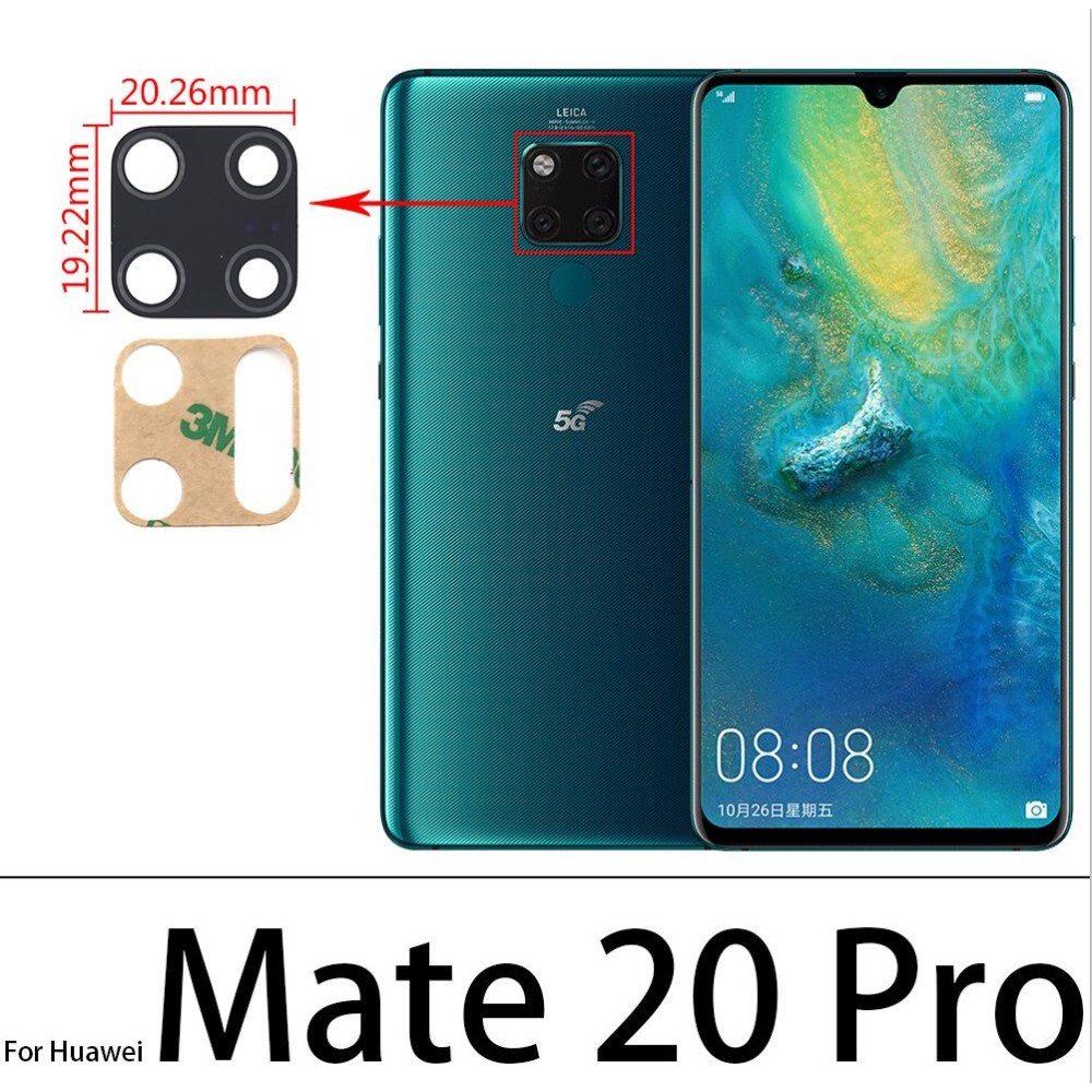 10 Ống Kính Camera Sau Thay Thế Cho Điện Thoại Huawei Mate 30 Lite Mate 20 Pro 20x