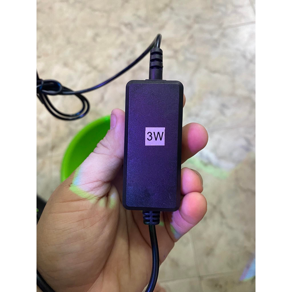 Đèn Led Rọi Đế Gỗ 3W - Ánh Sáng RGB