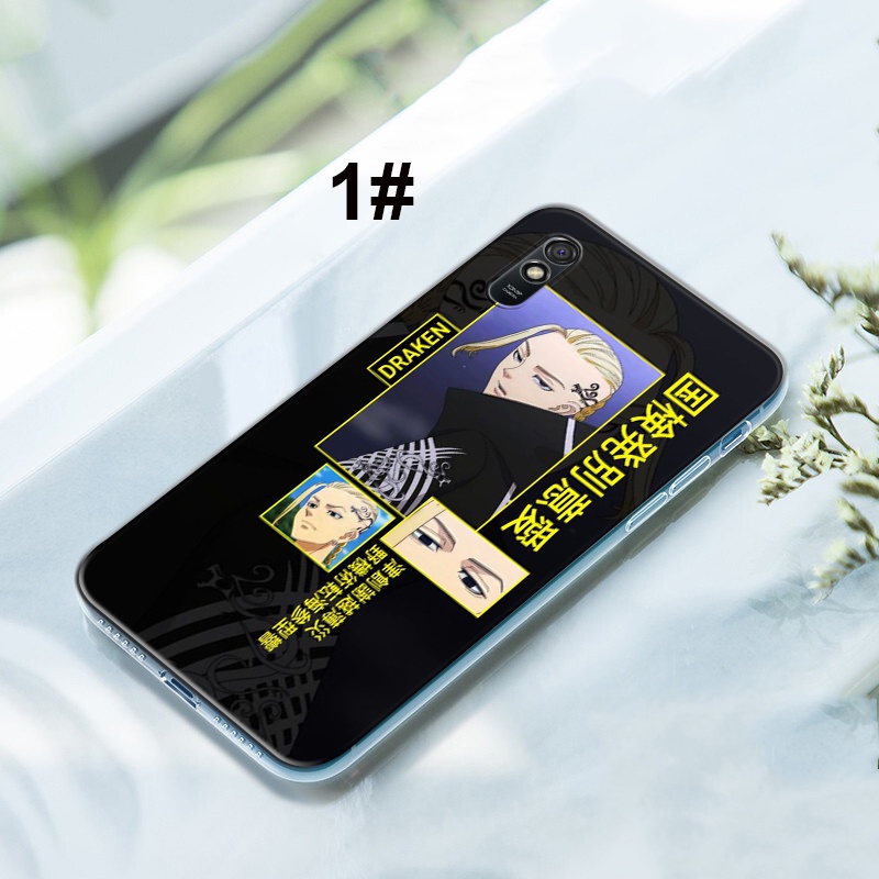 Ốp điện thoại silicone mềm trong suốt in hình anime Tokyo Revengers cho iPhone XR SE 2020 7+ 8+ 6 6s 7 8 Plus 5 5s KI11