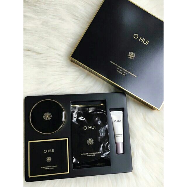 Set phấn nước OHUI màu đen