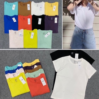 Áo thun cổ tròn hm