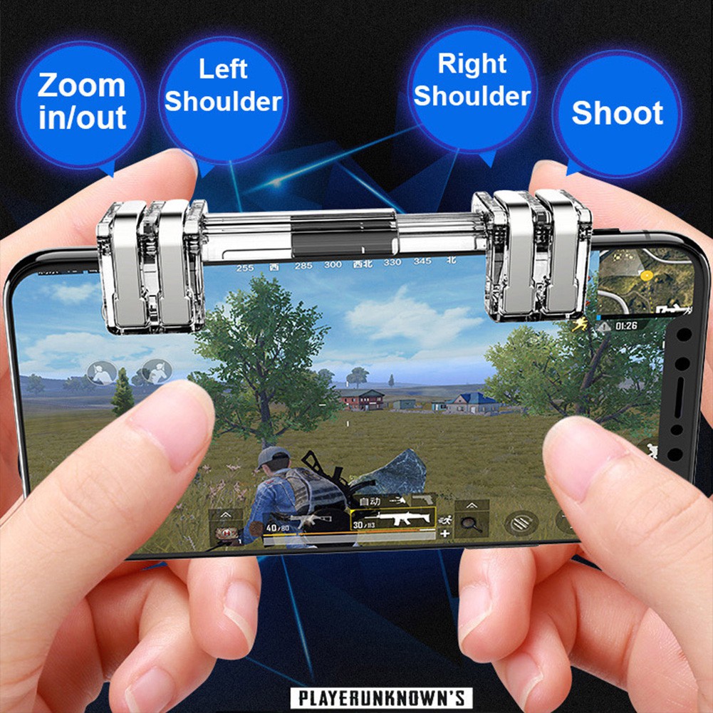 Bộ 2 Nút Chơi Game PUBG, ROS Dòng Nút Bấm 2 Chốt K9 Kim Loại Trên Điện Thoại -dc3178 | BigBuy360 - bigbuy360.vn