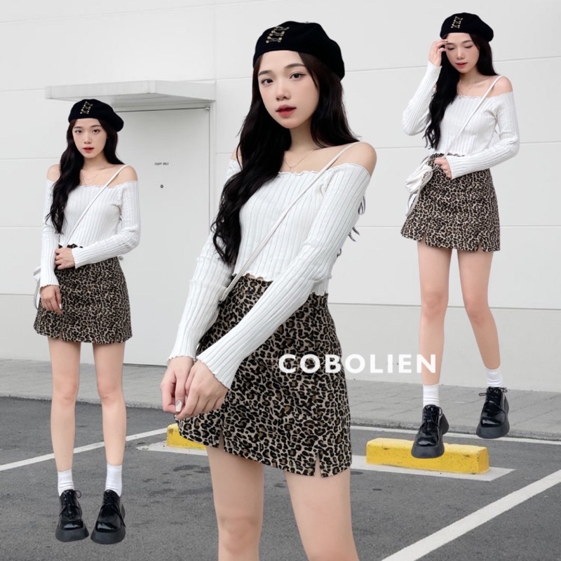 Chân váy Leo Short Skirt (có quần bảo hộ bên trong)