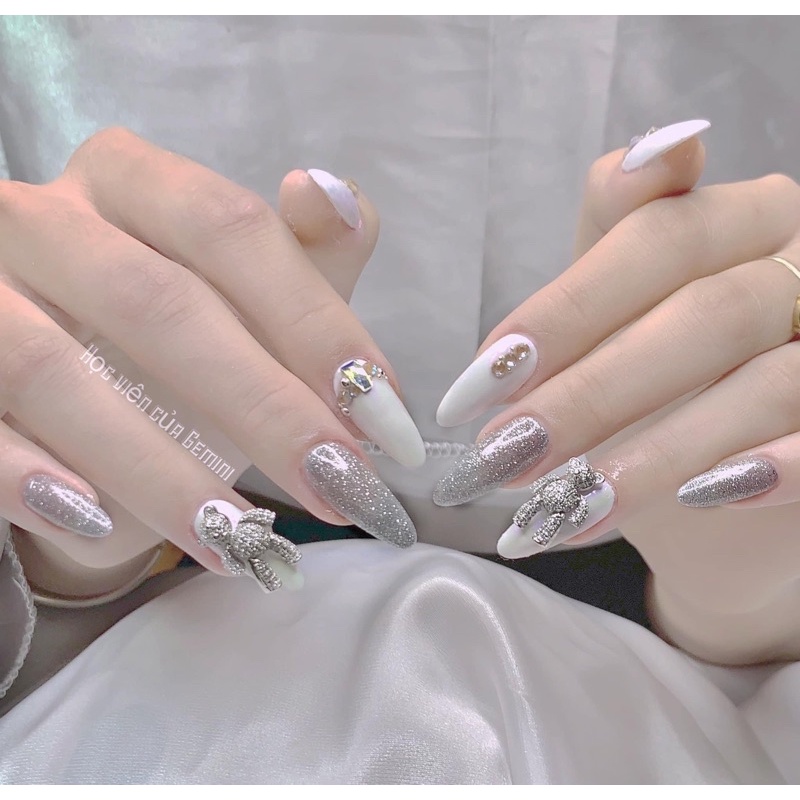 Sơn gel As sơn móng tay gel chai vuông mẫu 2022 tone màu đen đỏ xanh cổ vịt vàng thạch nhũ phụ kiện nail rẻ15ml