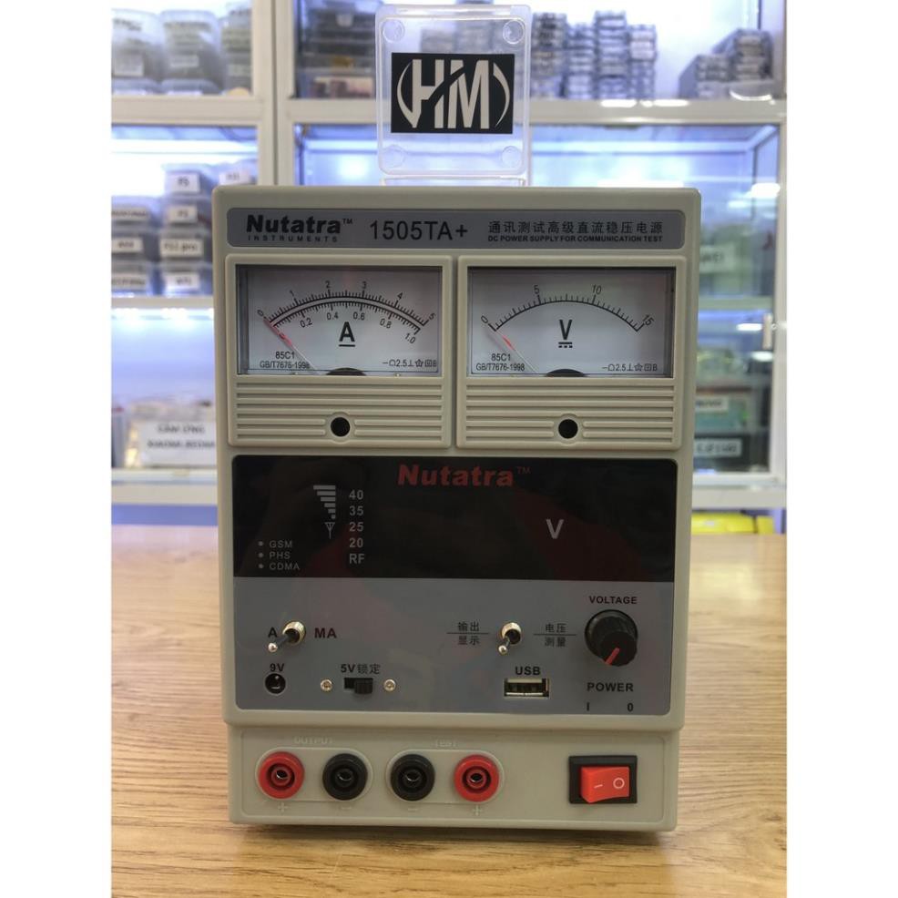 Máy cấp nguồn Nutatra 1505TA+