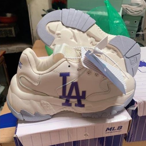 Giày Thể Thao LA Đế Xanh Độn Đế 6cm FullBox