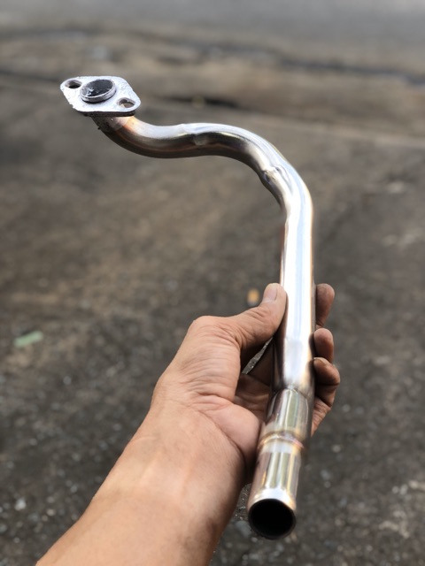 Cổ pô hayate gắn pô zin inox 27mm x 2mm