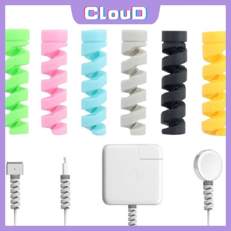 Dụng Cụ Quấn Bảo Vệ Dây Cáp Sạc USB / Điện Thoại Tiện Lợi