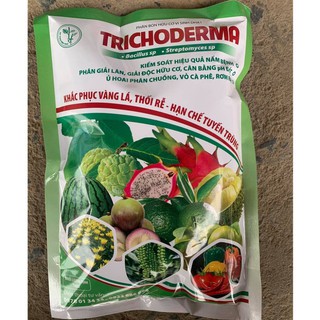 Chế Phẩm Nấm Ủ Đối Kháng TRICHODERMA Túi 1kg