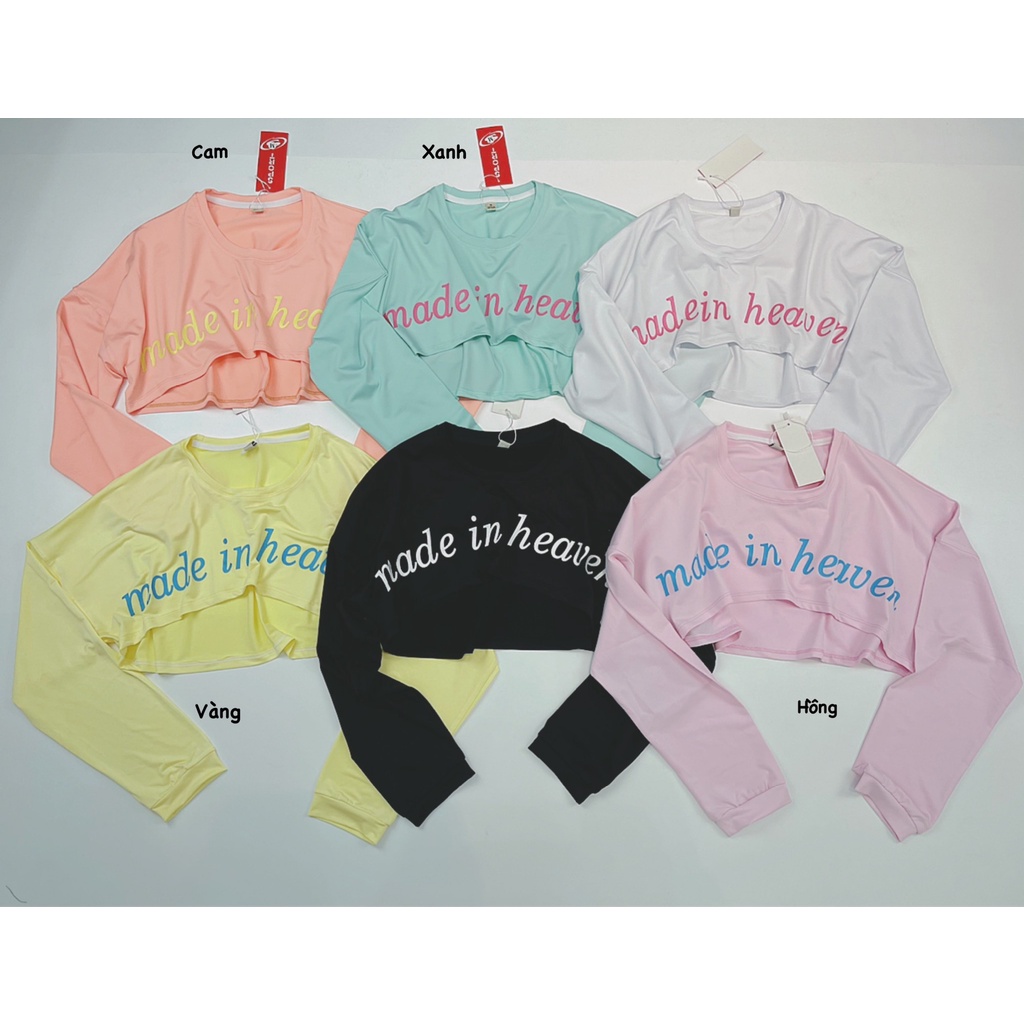 Áo Croptop Tay Dài MIH