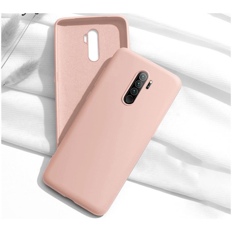 Colorful  Liquid Silicone Casing Original  Soft Cover For Xiaomi Redmi Note 8T 7 6 5 Pro Candy TPU Cover