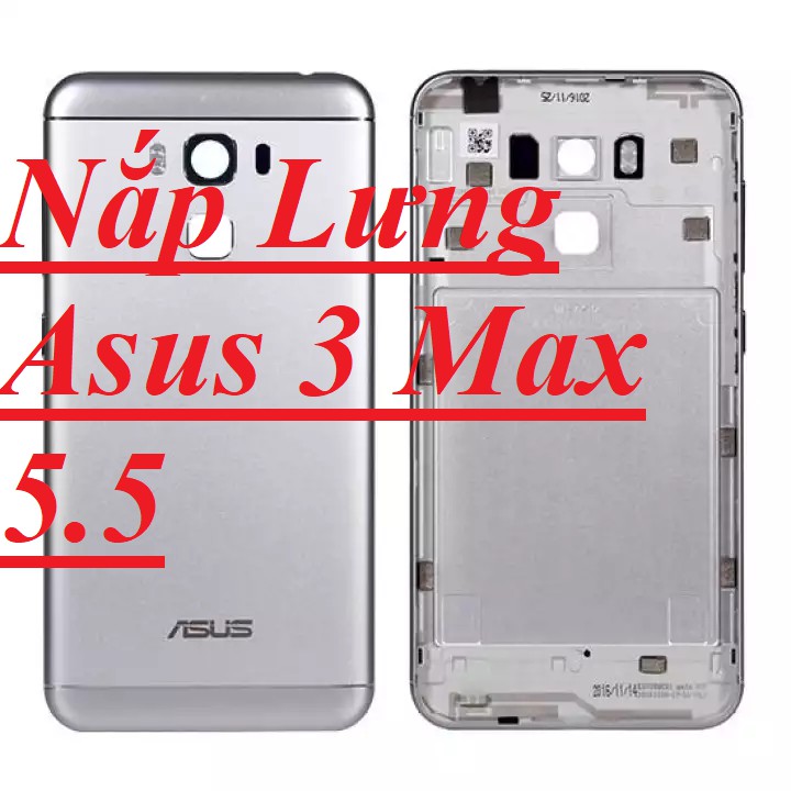 Nắp Lưng Asus Zenfone 3 Max 5.5 ZC553KL Chính Hảng