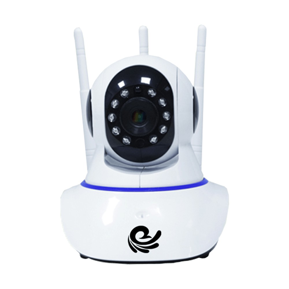 Camera WIFI không dây 3 râu Care Cam 2.0 Mpx full HD1080, xoay 360 độ, xoay bám theo chuyển động, đàm thoại 2 chiều | BigBuy360 - bigbuy360.vn