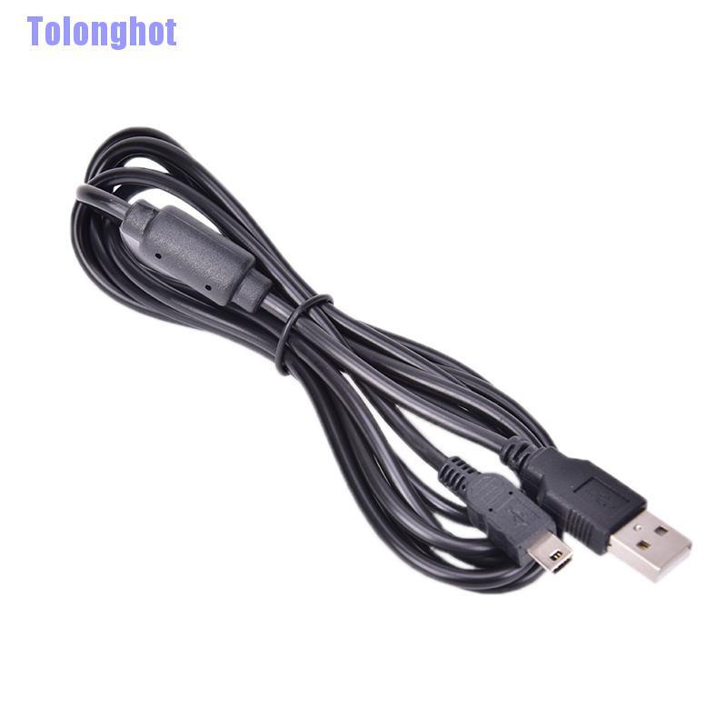 Tolonghot> 1.8M Psp Ps3 Controller Charger Cable Lead Playstation 3 A To Mini B Usb 2.0