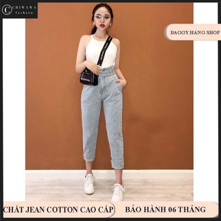Quần Jeans Nữ Lưng Cao Phối Thắt Lưng Cao Cấp chuẩn shop BTA024 - Mua Ngay
