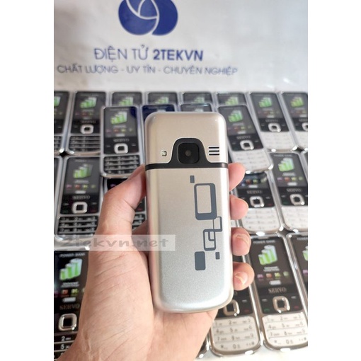 Điện thoại 4 sim Servo V9500 có chức năng thay đổi 6 giọng nói- bảo hành 12 tháng