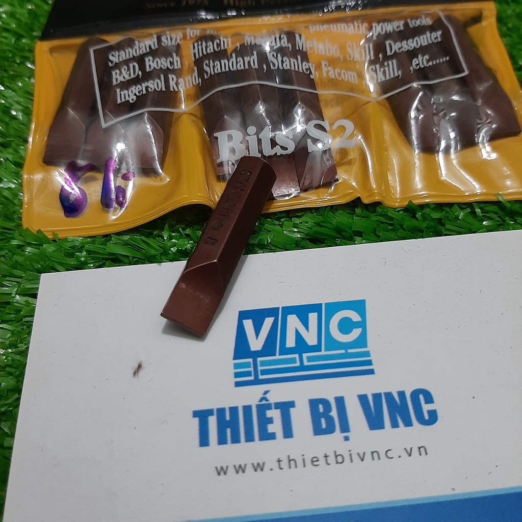 Mũi vít đóng đầu dẹp 5mm, 6mm loại ngắn