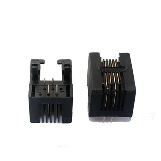 Đầu RJ11 âm hàn mạch 6P4C 5 con